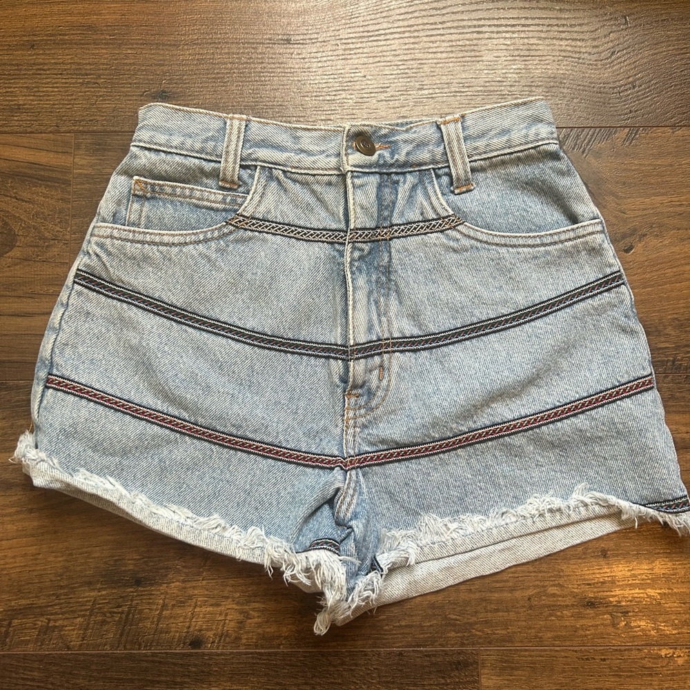 High waisted shorts